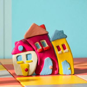 Neşeli Evler Boyama Seti