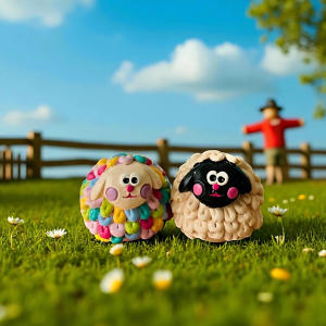 Neşeli Hayvanlar Boyama Seti