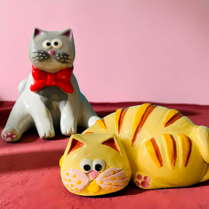 Neşeli Kediler Boyama Seti